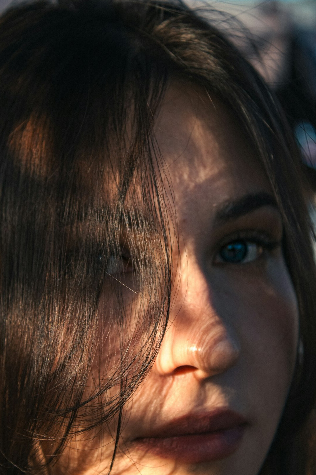 Studio portrait of a European woman investigative journalist